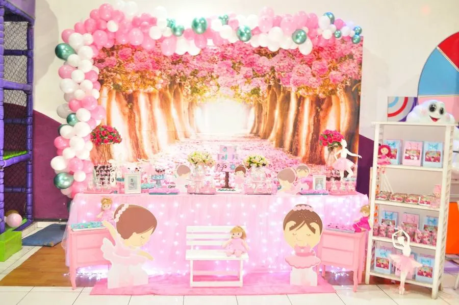 Decoração Bailarina · Bailarina · Buffet Family