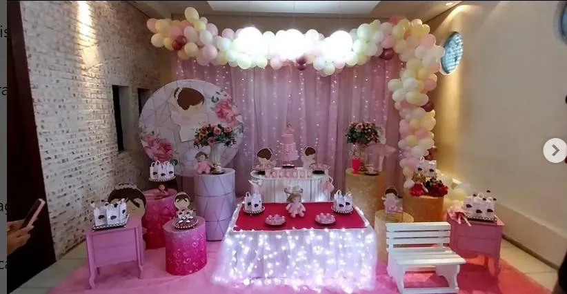 Decoração Bailarina · Bailarina 2 · Buffet Family