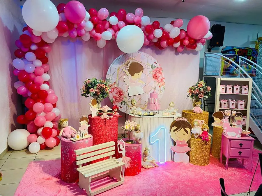 Decoração Bailarina · Bailarina 3 · Buffet Family
