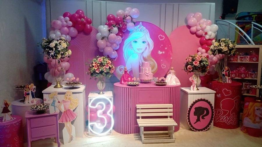 Decoração Barbie · Barbie · Buffet Family