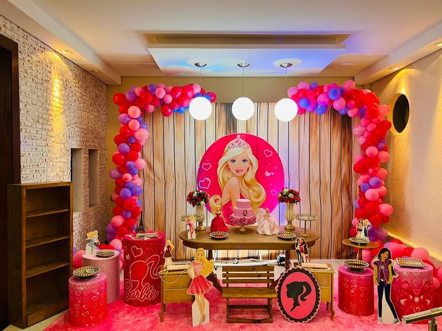 Decoração Barbie · Barbie 3 · Buffet Family