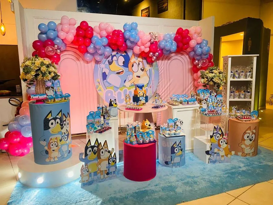 Decoração Bluey · Bluey · Buffet Family