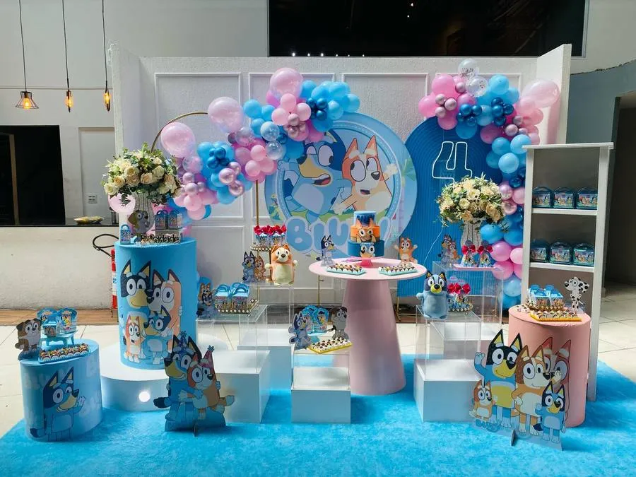 Decoração Bluey · Bluey · Buffet Family