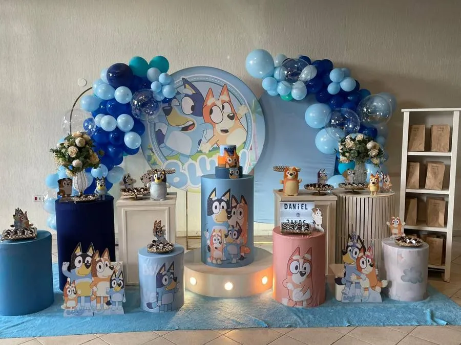 Decoração Bluey · Bluey · Buffet Family