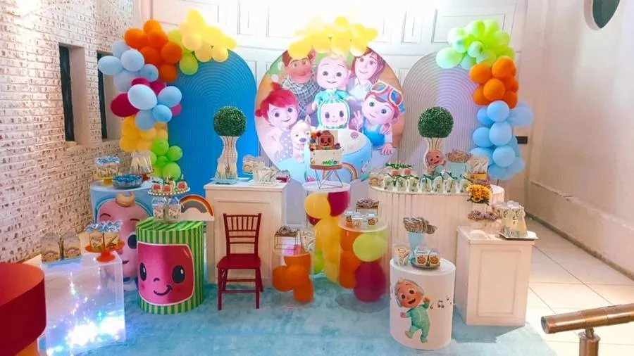 Decoração Cocomelon · Cocomelon · Buffet Family