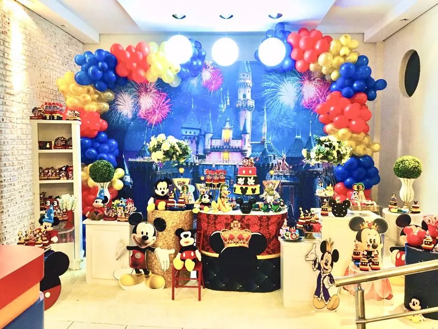 Decoração Mickey · Mickey Mouse · Buffet Family