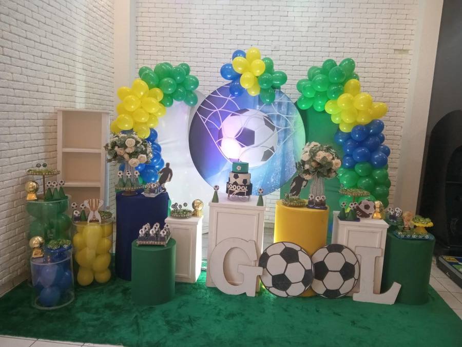 Decoração Futebol · Futebol Brasil 2 · Buffet Family