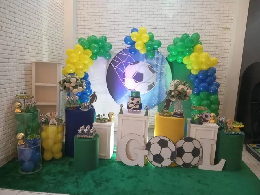 Decoração Futebol · Futebol Brasil 2 · Buffet Family
