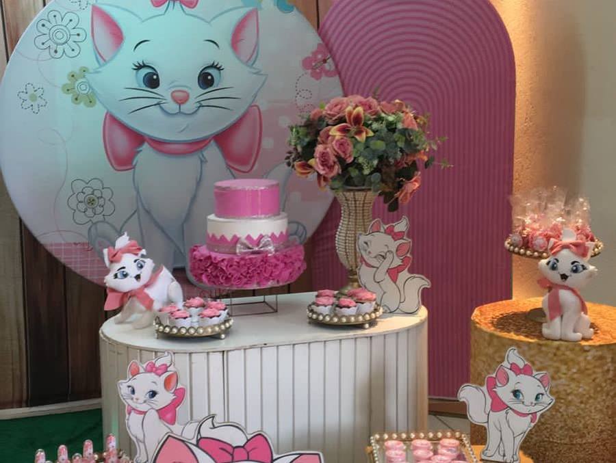 Decoração Fundo do Mar · Marie Aristocatas · Buffet Family