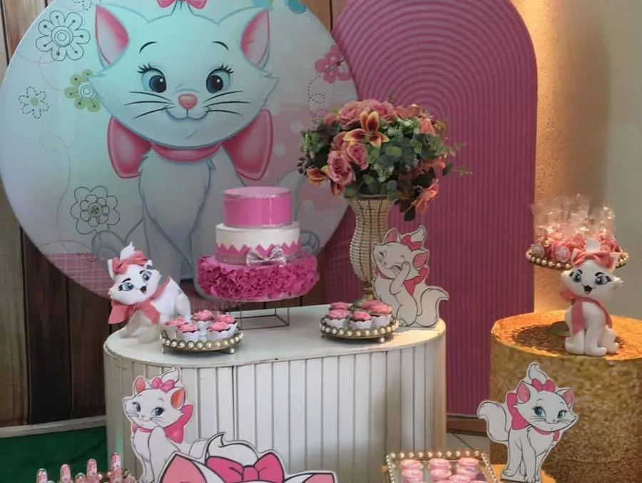 Decoração Fundo do Mar · Marie Aristocatas · Buffet Family
