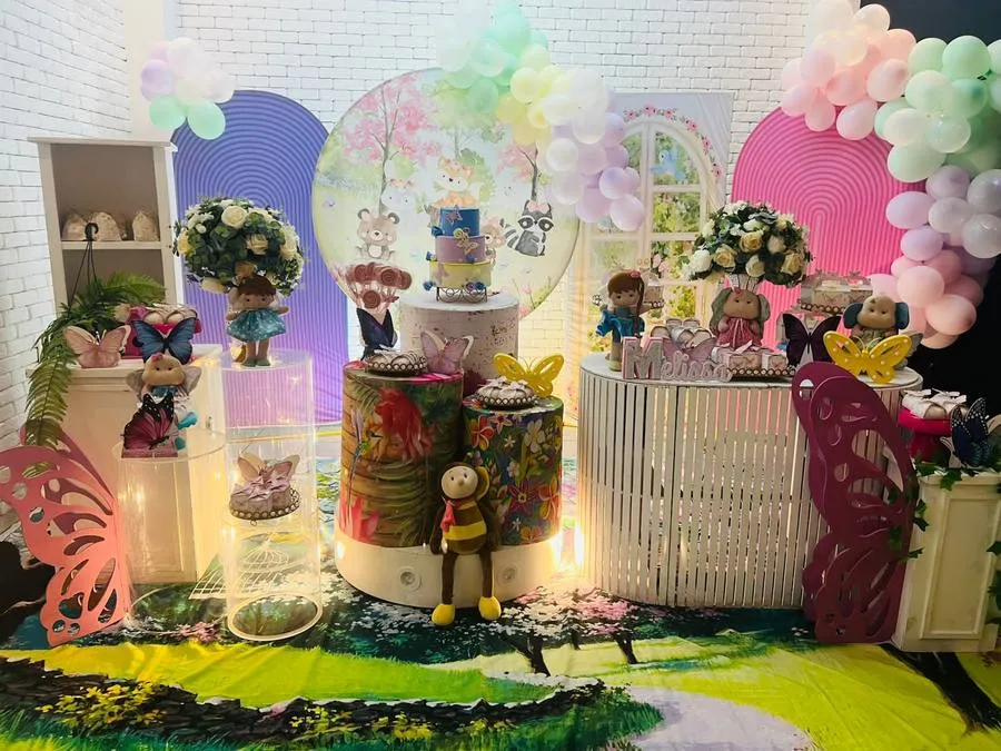 Decoração Jardim Encantado · Jardim Encantado 3 · Buffet Family