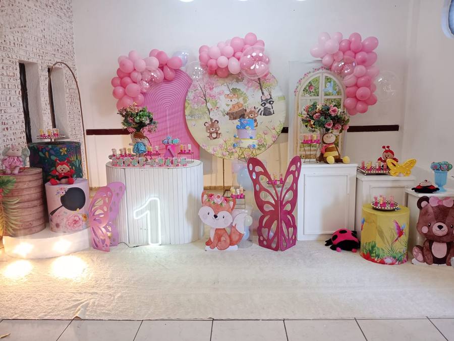 Decoração Jardim Encantado · Jardim Encantado 4 · Buffet Family