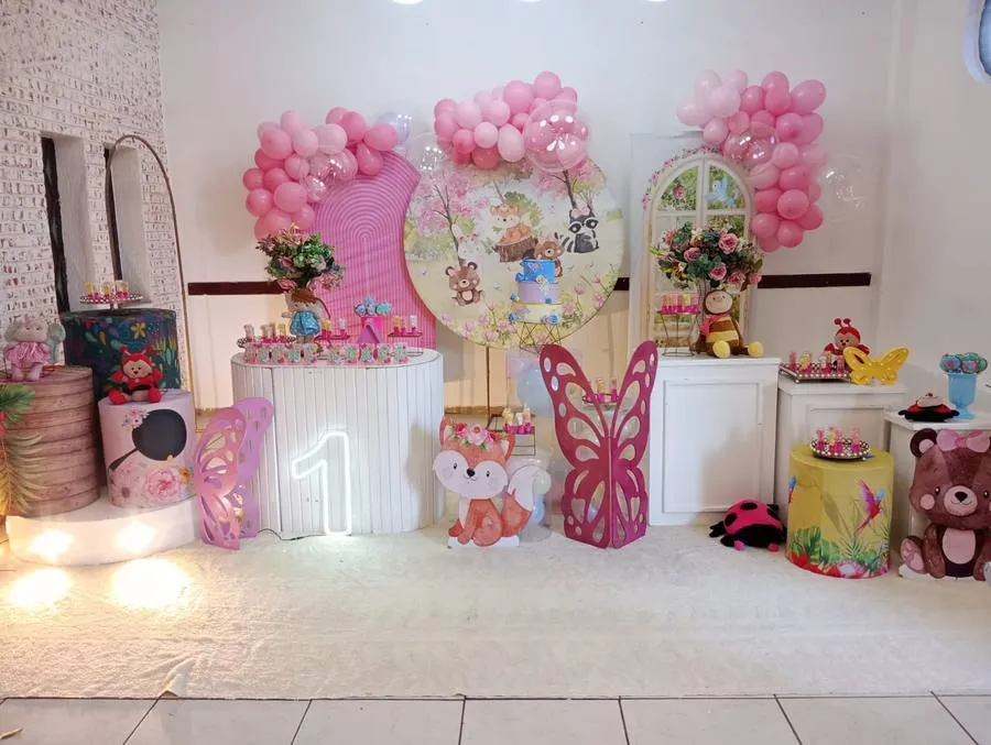 Decoração Jardim Encantado · Jardim Encantado 4 · Buffet Family