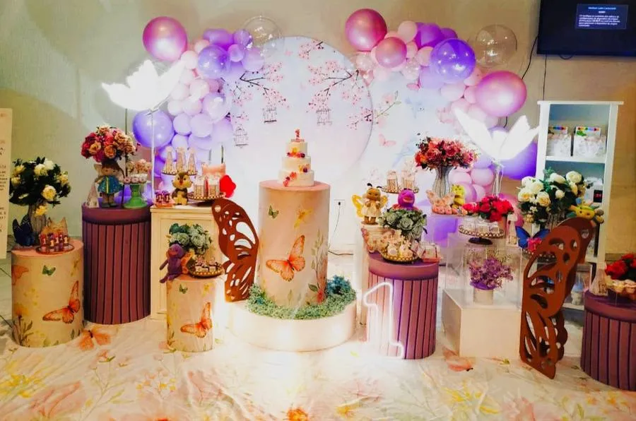 Decoração Jardim Encantado · Jardim Encantado 6 · Buffet Family