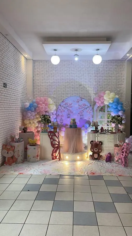 Decoração Jardim Encantado · Jardim Encantado 9 · Buffet Family