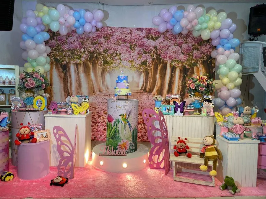 Decoração Jardim Encantado · Jardim Encantado 13 · Buffet Family