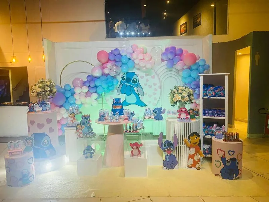 Decoração Stitch · Lilo e Stitch · Buffet Family