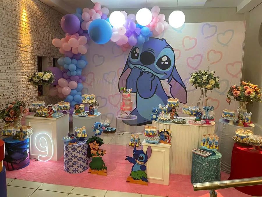 Decoração Stitch · Lilo e Stitch 2 · Buffet Family