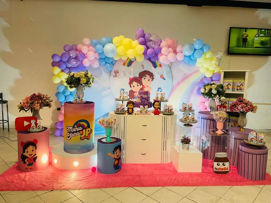 Decoração Fundo do Mar · Maria Clara e JP · Buffet Family