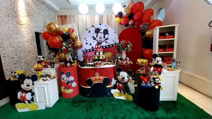 Decoração Mickey · Mickey Mouse · Buffet Family
