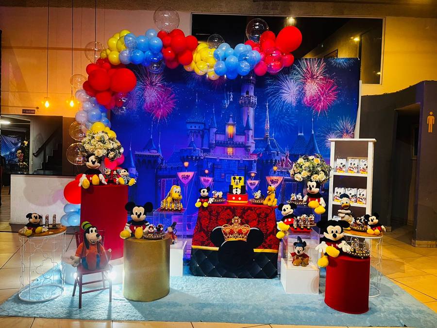 Decoração Mickey · Mickey Mouse 5 · Buffet Family
