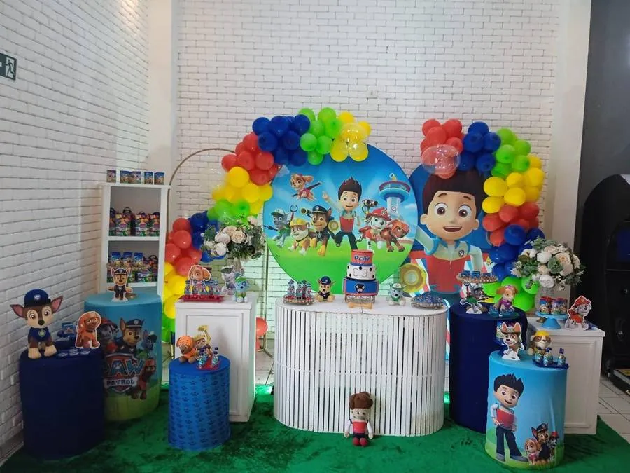 Decoração Patrulha Canina · Patrulha Canina · Buffet Family