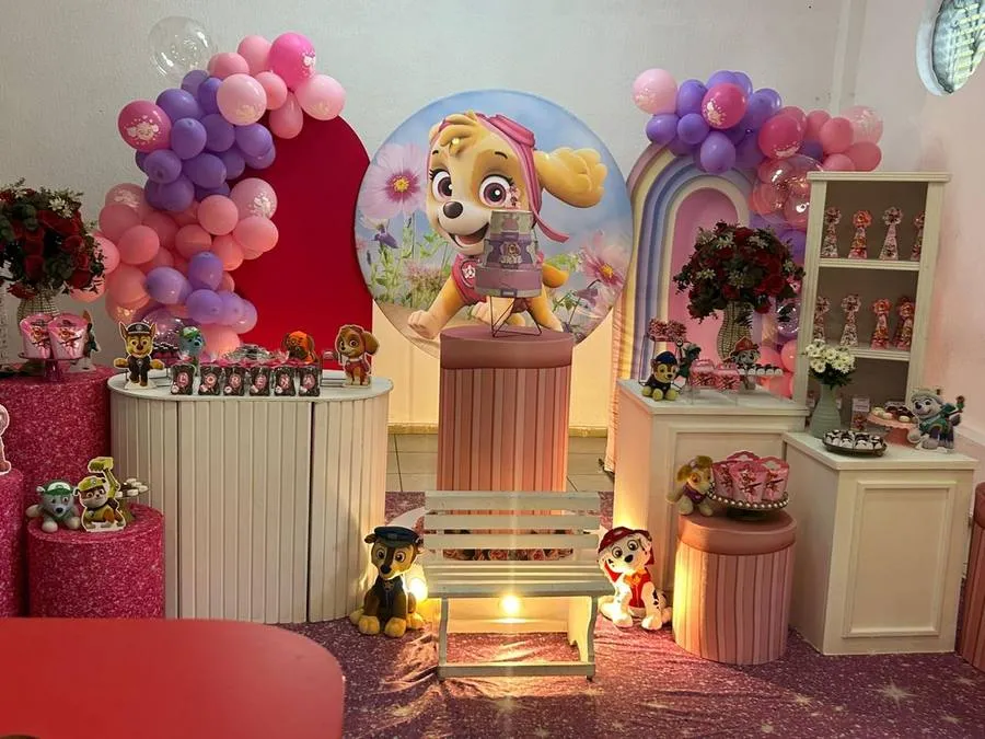 Decoração Patrulha Canina · Patrulha Canina Skye · Buffet Family