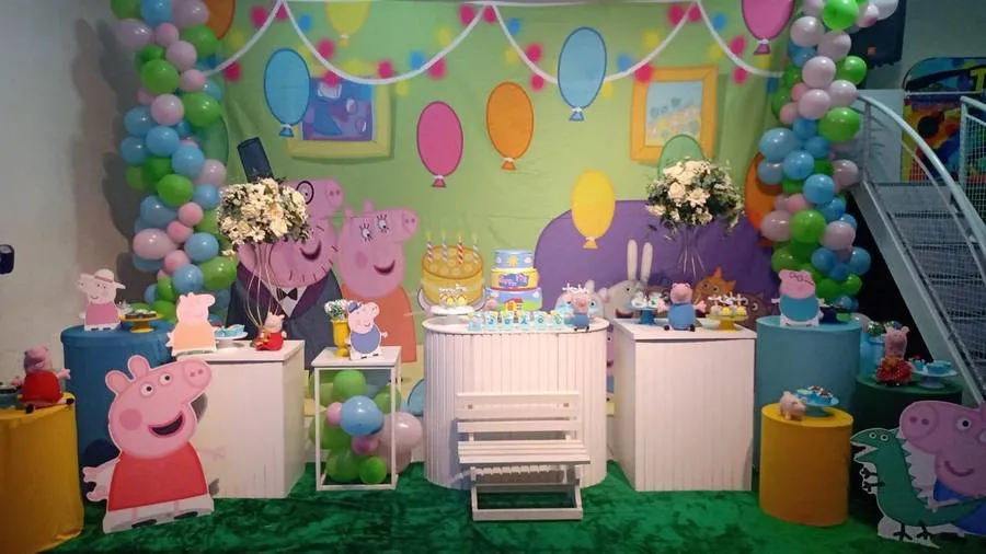 Decoração Peppa Pig · Peppa Pig 2 · Buffet Family