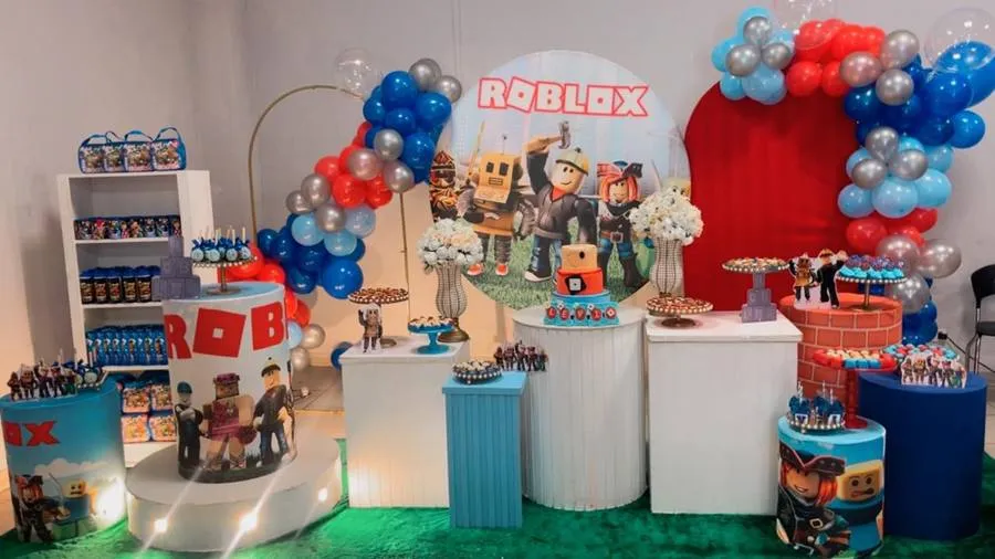 Decoração Roblox · Roblox 4 · Buffet Family