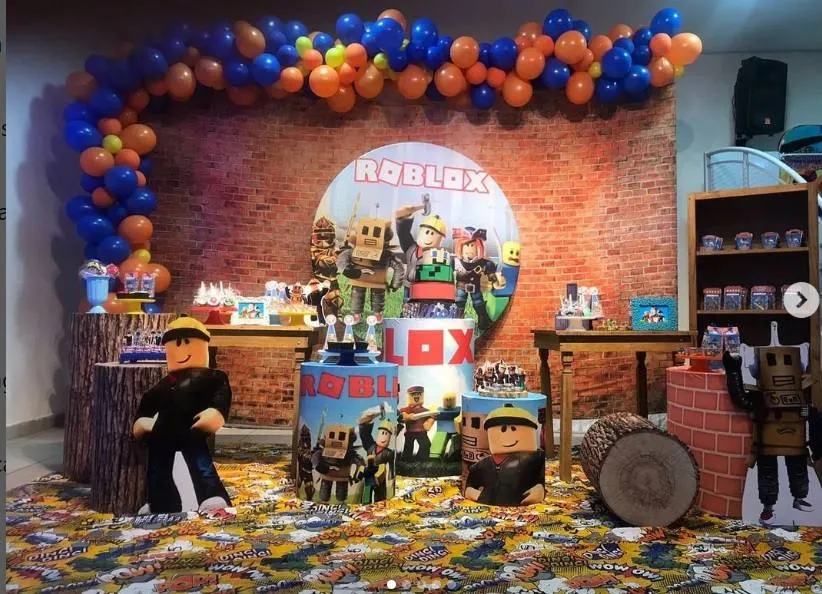 Decoração Roblox · Roblox 5 · Buffet Family