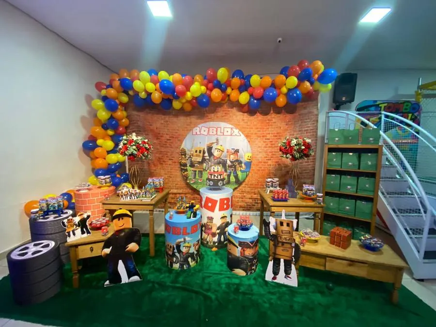 Decoração Roblox · Roblox 7 · Buffet Family