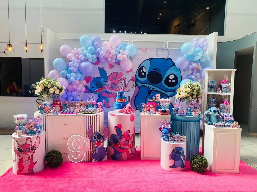 Decoração Stitch · Lilo e Stitch 5 · Buffet Family