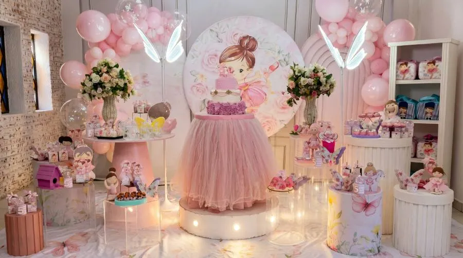 Decoração Bailarina · Bailarina 4 · Buffet Family