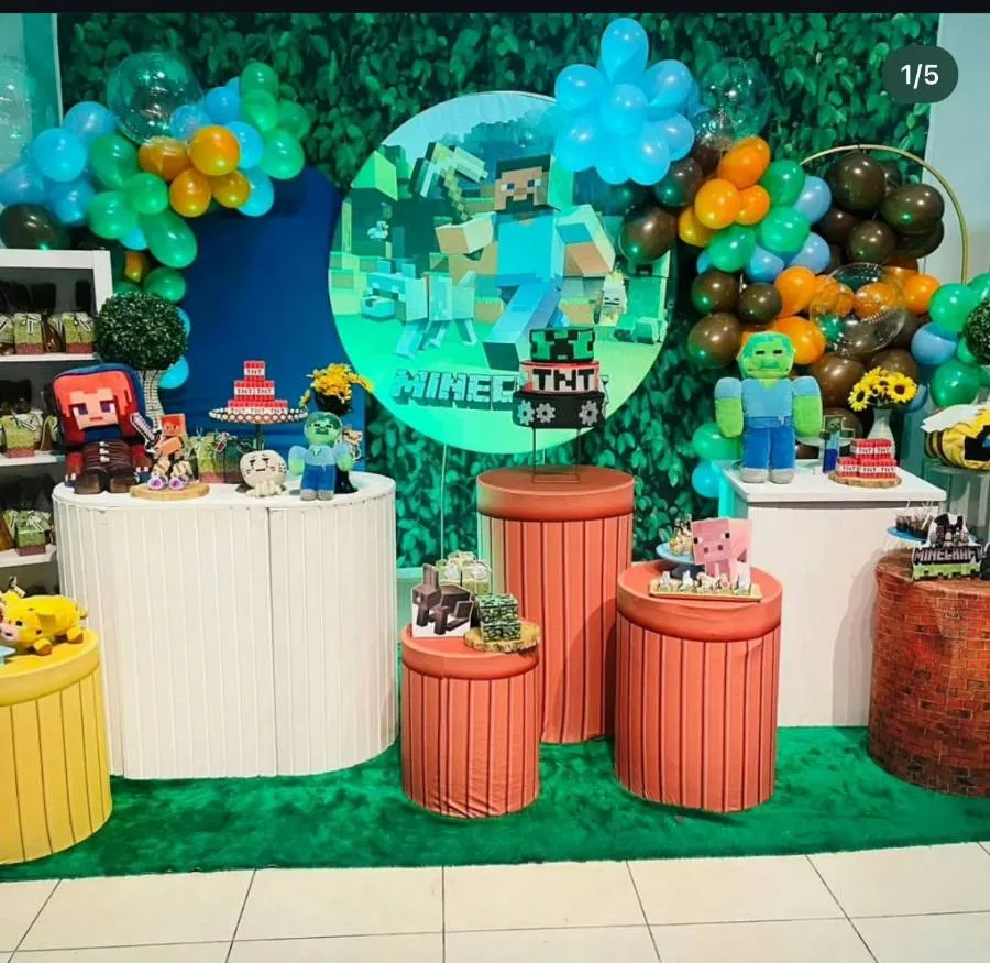 Minecraft em São Paulo por Buffet Family